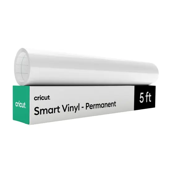 Cricut Smart Vinyl - Permanent, White, 13 in x 5 ft(1) {1}