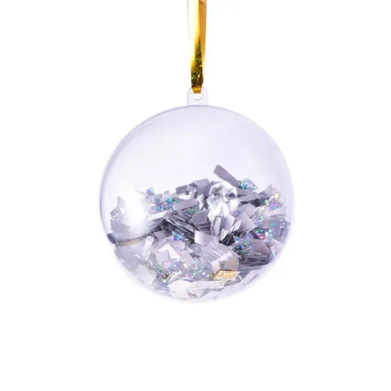 500 Yards Silver Ribbon Curling Crimped, Balloon String Shiny Metallic Roll for Gift Wrapping Ribbon for Birthday Party Festival Art Craft Decor Florist Flowers Decoration {6}