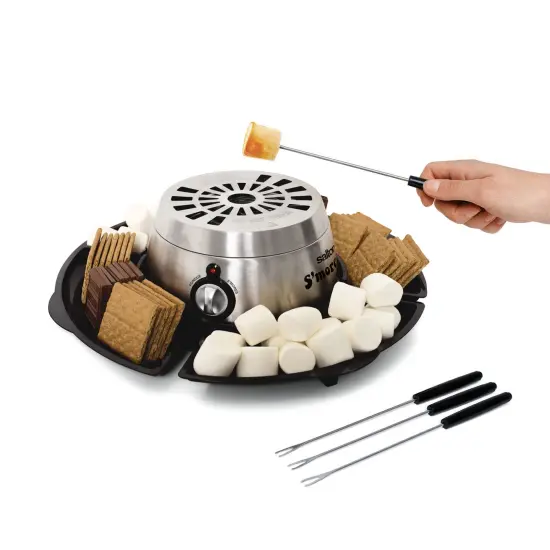 Salton S'mores & Fondue Maker Black {3}