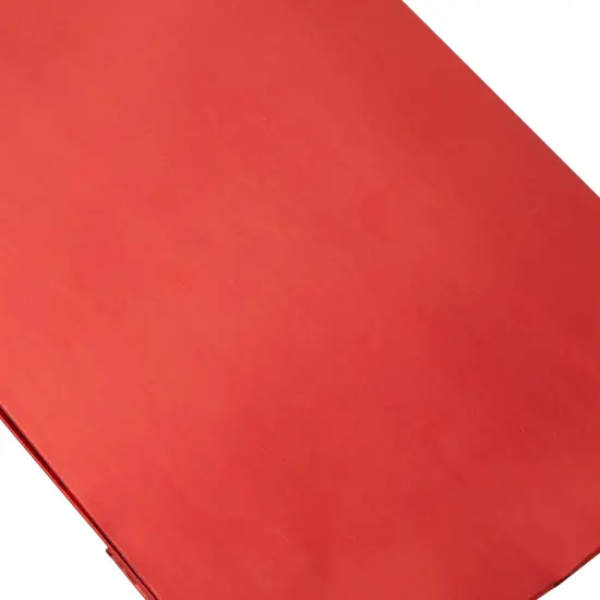 20-Pack Small Glossy Gift Bags with Handles, 5.5x2.5x7.9-Inch Paper Bags with Foil Coating, White Tissue Paper Sheets, and Tags for Small Business (Red) {5}