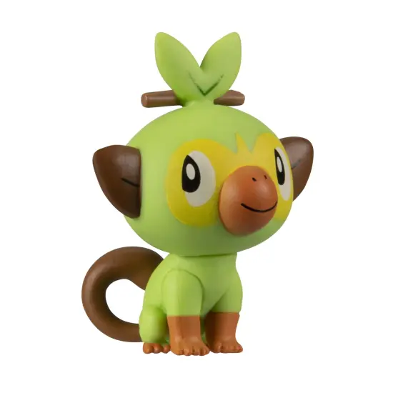 Pokemon Pok&eacute;mon Battle Figure, Grass-Type Theme with 3 Pack Ludicolo, Ivysaur, Grookey - {4}