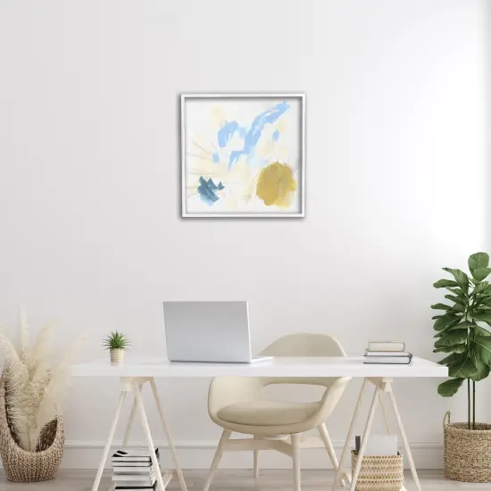 Stupell Industries Soft Cartography Abstract Framed Giclee By June Erica Vess {2}