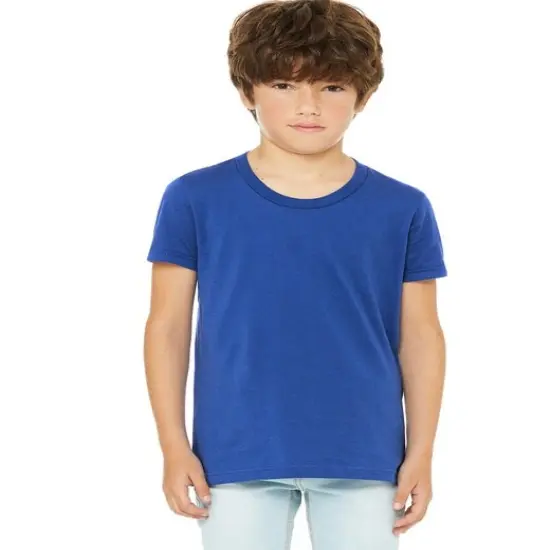 Bella + Canvas&reg; Youth Jersey T-Shirt TRUE ROYAL {1}