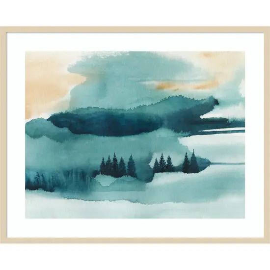 Spruce Spectre II by Grace Popp Wood Framed Wall Art Print {1}