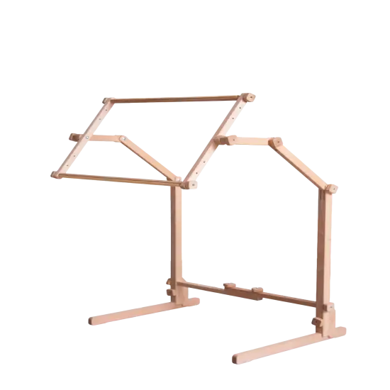 Floor-standing type wooden embroidery stand Crane 40х56 cm CSZY4056 {2}