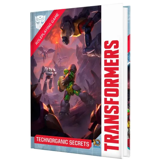 Renegade Games: Transformers Roleplaying Game: Technorganic Secrets Sourcebook - Expansion Hardcover RPG Book, Fan Favorite Characters, Ages 14+ {1}