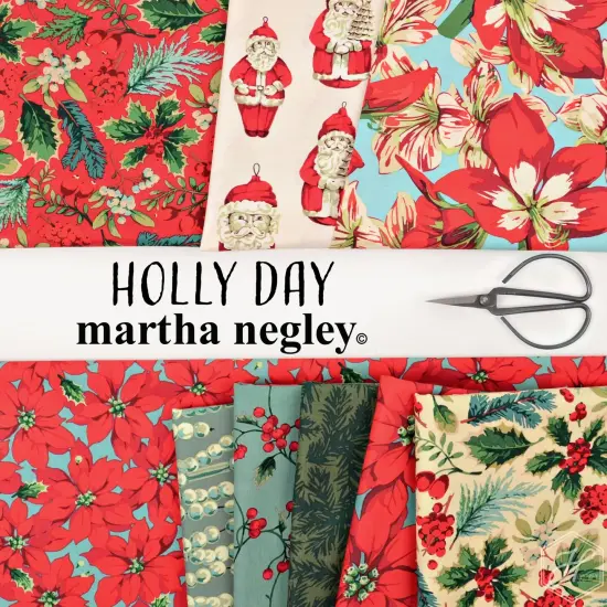 Holiday Mix in Red (pwmn059.red) | Holly Day | Martha Negley | Free Spirit {2}