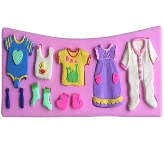 Baby Clothes Silicone Mold {4}