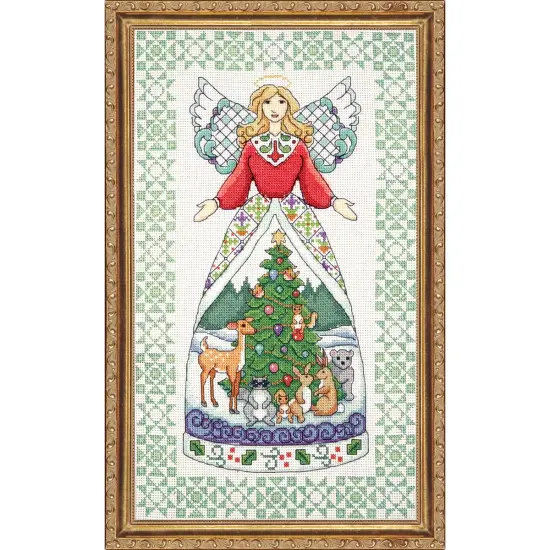 Design WorksWinter Angel Counted Cross-Stitch Kit Multi {1}