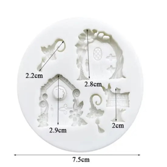 Fairies Home Silicone Mold {2}
