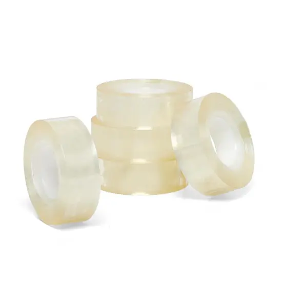 Clear Cellophane Tape 3/4" x 36 yd with 1" Core {6}