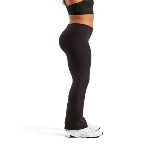 TriDri Ladies'&reg; Flare Legging BLACK {4}