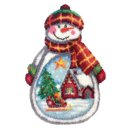 HerrschnersWinter View Latch Hook Kit Multi {1}