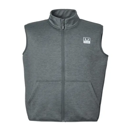 HUK&reg; Men's Cold Front Vest Volcnc ash hthr {1}