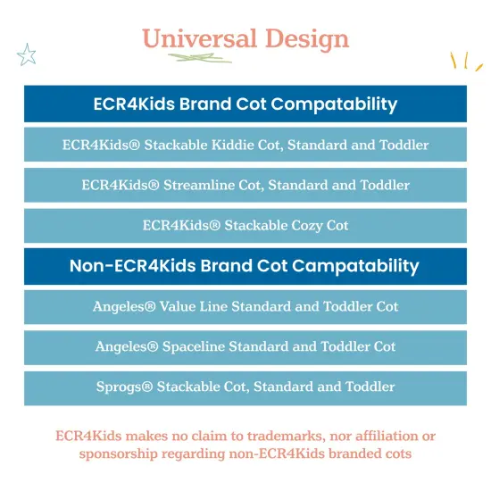 Universal Cot Trolley, Classroom Organization Black {5}