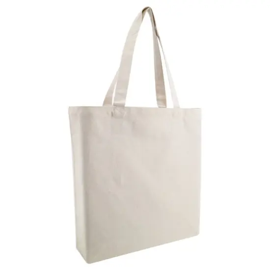 OAD® Midweight Recycled Cotton Gusseted Tote RECYCLED NATURAL {1}