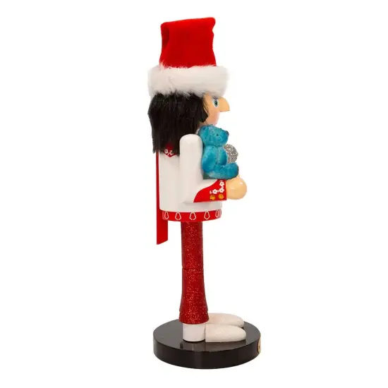 Kurt Adler 10-Inch Elvis Presley&reg; With Teddy Bear Nutcracker {2}