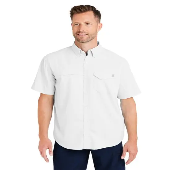 HUK&reg; Men's Tide Point Short Sleeve Shirt Naval academy {3}