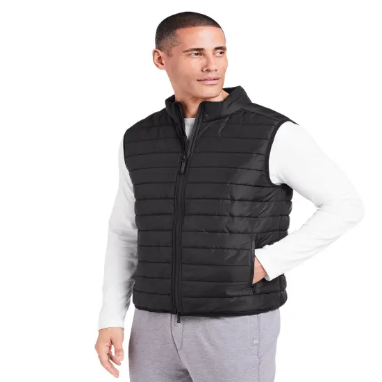 Tasc&reg; Men's Quilted Puffer Vest BLACK {6}