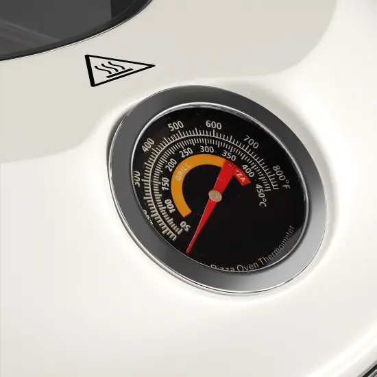 Eatex 12 Inch Countertop Pizza Oven Cream {5}