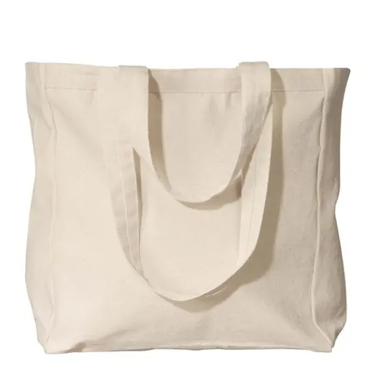 Liberty Bags&reg; Susan Canvas Tote NATURAL {1}