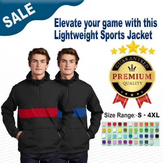 Elevate your game with this Lightweight Sports Jacket Graphite/ black {2}