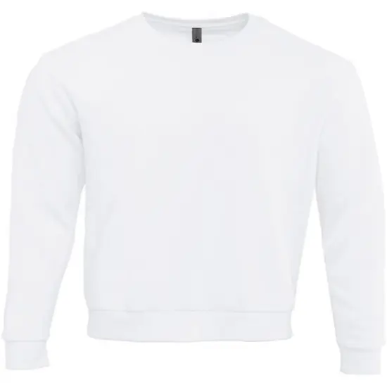 Next Level&reg; Apparel Santa Cruz Long Sleeve Sweatshirt WHITE {1}