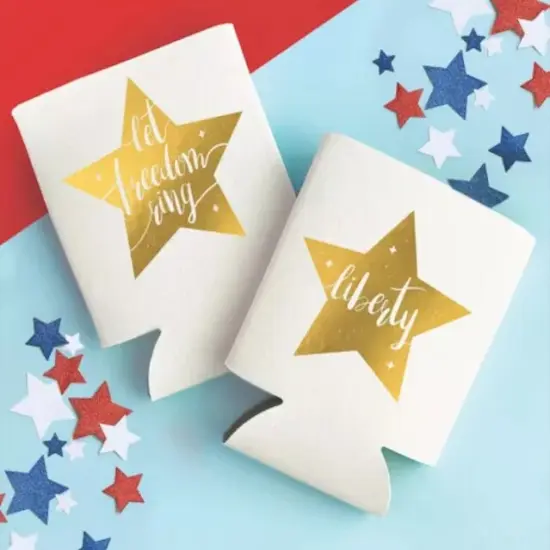 IRON-ON JOB EASY IMAGE FOIL TRANSFER 8.5x11" 5 Sheets GOLD 8600167 by We R Memory Keepers {3}