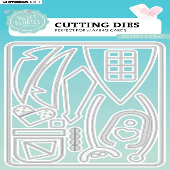 Studio Ligth Sweet Stories Cutting Die-Nr. 935, Doctor's Coat {1}