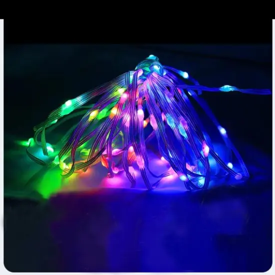 Perfect Holiday 100 LED 16ft RGB with Remote {3}