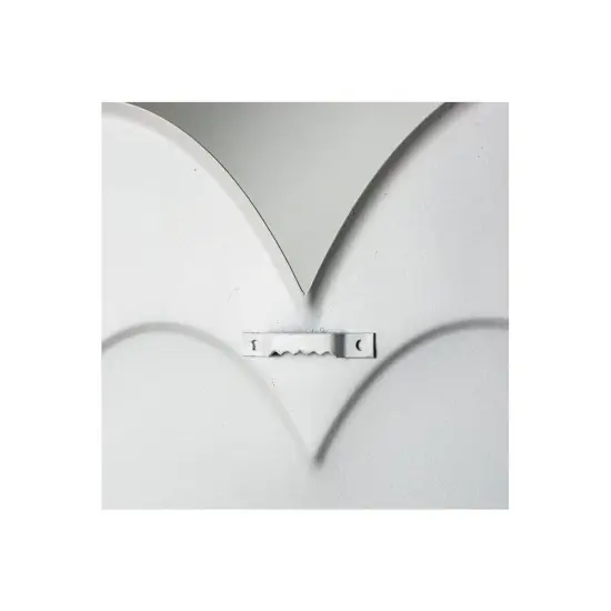 12" Metal Embossed Heart Hanger: Love {2}