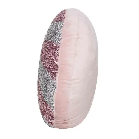 15" Peppermint Shaped Pillow: Pink {3}