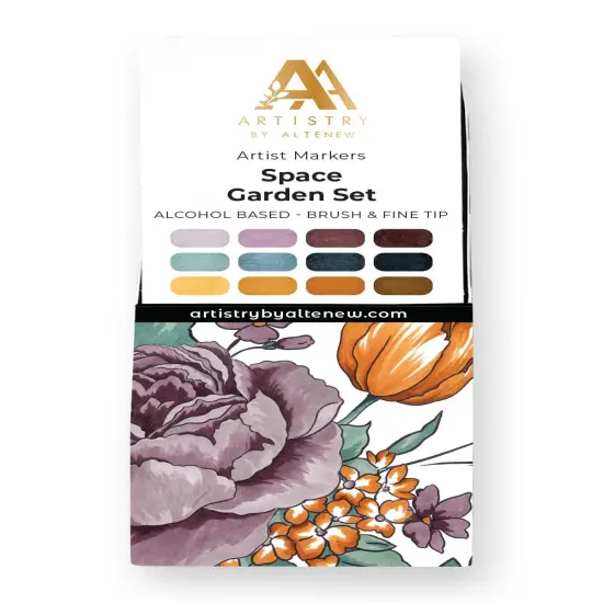 Space Garden Artist Alcohol Markers Set I {1}