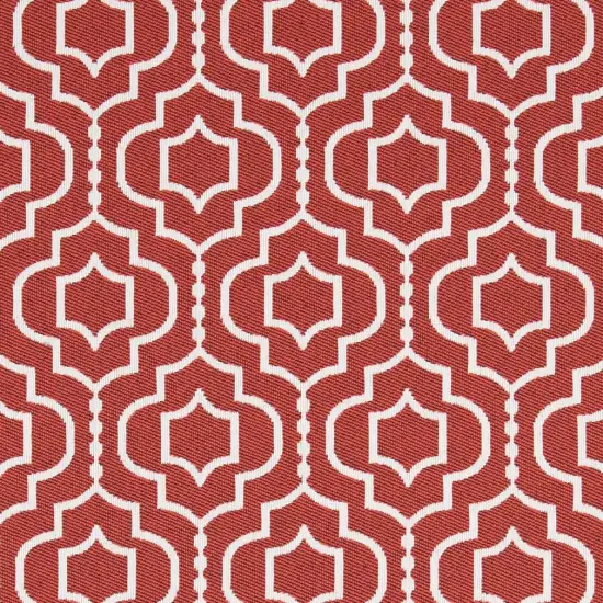 Salmon - Coral & Peach Abstract & Geometric Upholstery Fabric 54 Inches" {1}