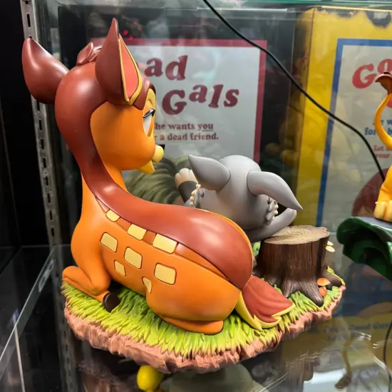 Bambi and Thumper Master Craft Table Top Statue {5}