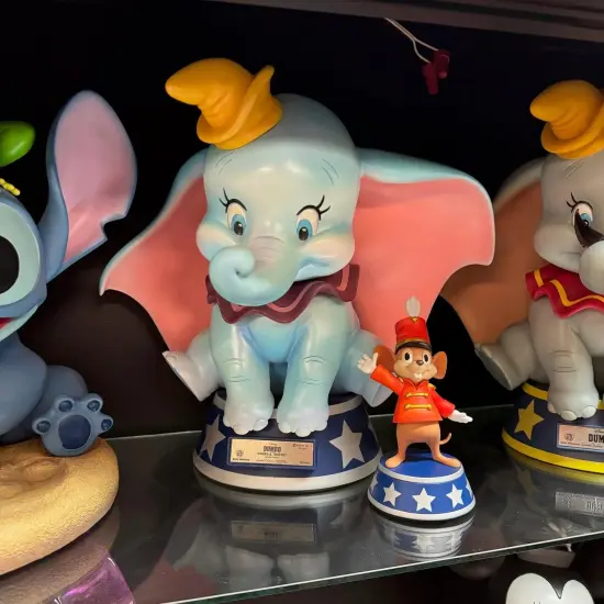 Special Edition Dumbo and Timothy Master Craft Table Top Statues {4}