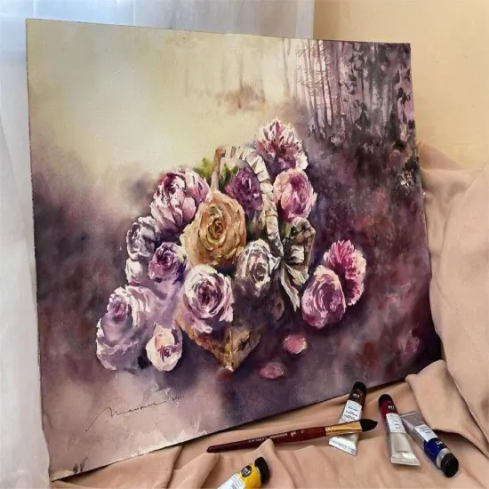 Art Philosophy® Artist Grade Watercolor Tubes - Permanent Brown - 15 ml - series #2 {5}