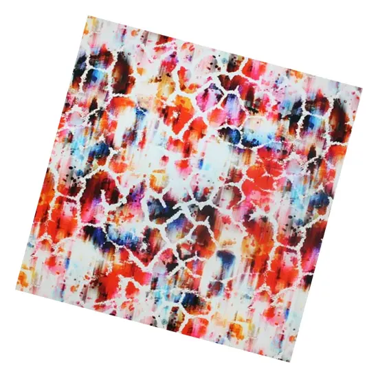 Wild Giraffe Printed Stretch Spandex Fabric {3}