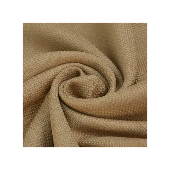 Imitation Burlap Fabric Natural Color Polyester Washable 58" Wide {6}