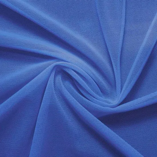 1 Yard Stretch Mesh Fabric Classic Collection 60&rdquo; Wide Nylon Spandex Cabo Blue {7}
