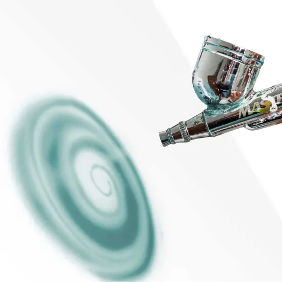 Aqua Blue Airbrush Face & Body Water Based Paint for Kids, 8 oz. {3}