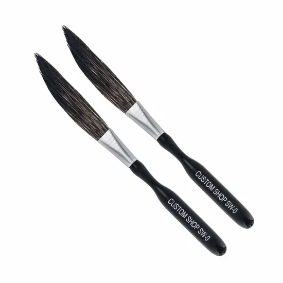 Custom Shop SW-0 Sword Pinstriper #0 - 2" Squirrel Hair (Pack of 2) {1}