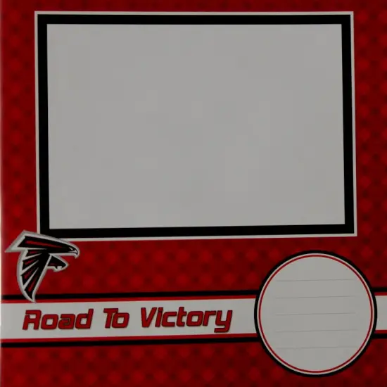 NFL Atlanta Falcons Complete 8 x 8 Officially Licensed Scrapbook {4}