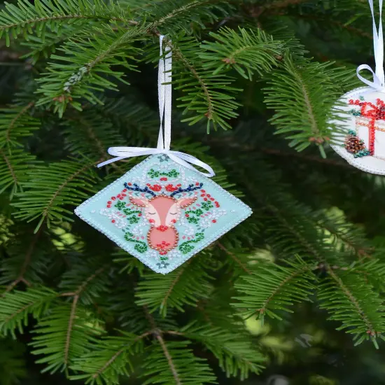 Bead Embroidery Kit Decoration - Christmas mood {2}