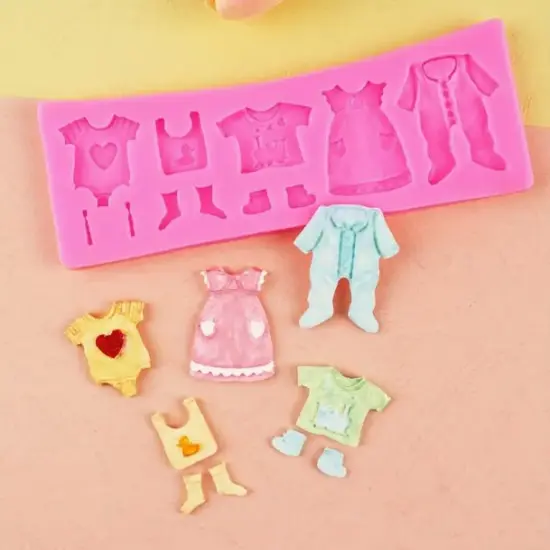 Baby Clothes Silicone Mold {3}