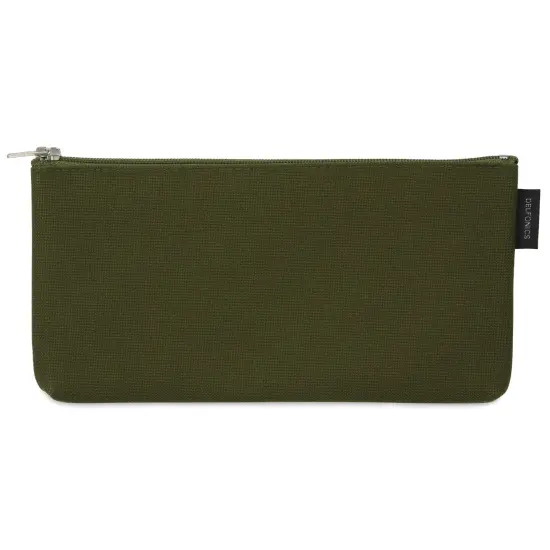 Delfonics Mareku Flat Pen Case - Olive {1}