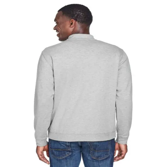 Devon & Jones® Men's DRY Performance Quarter-Zip OC BL/ NV/ OC BL {7}