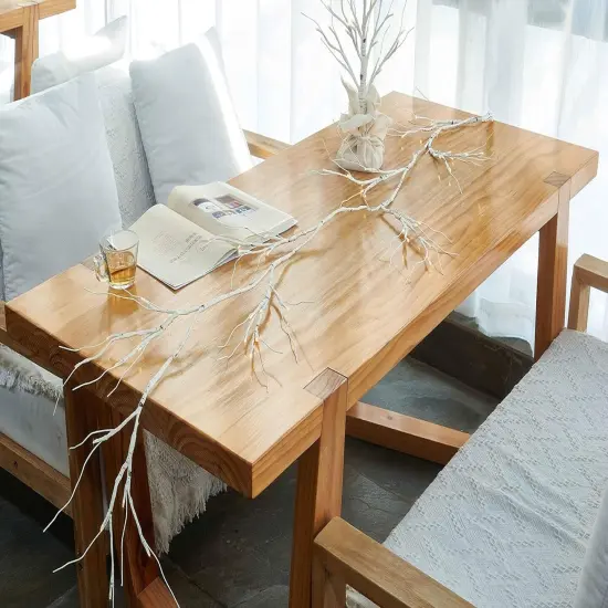 Perfect Holiday 48 LED Birch Garland Lights, 6FT WARM WHITE {5}