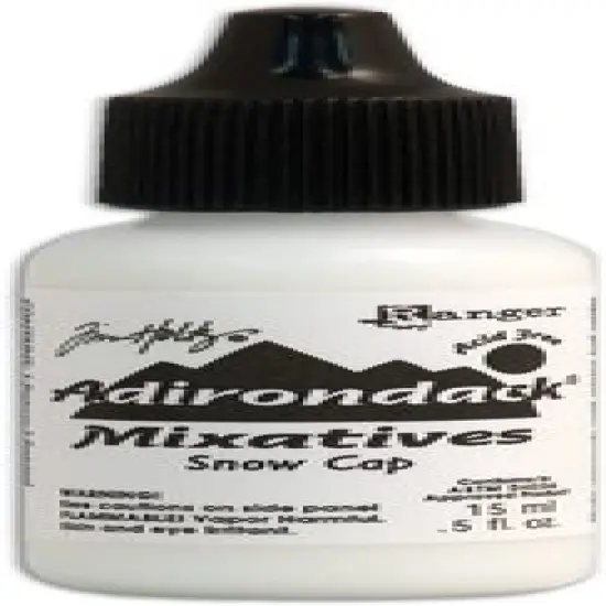 Ranger TAL31611 Adirondack Alcohol Ink Mixatives, 0.5-Ounce, Snow Cap {1}