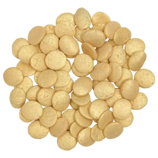 Gold Confetti Quins 4oz {1}